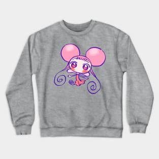 kawaii pink baby fairy dodo / ojamajo magical doremi anime Crewneck Sweatshirt